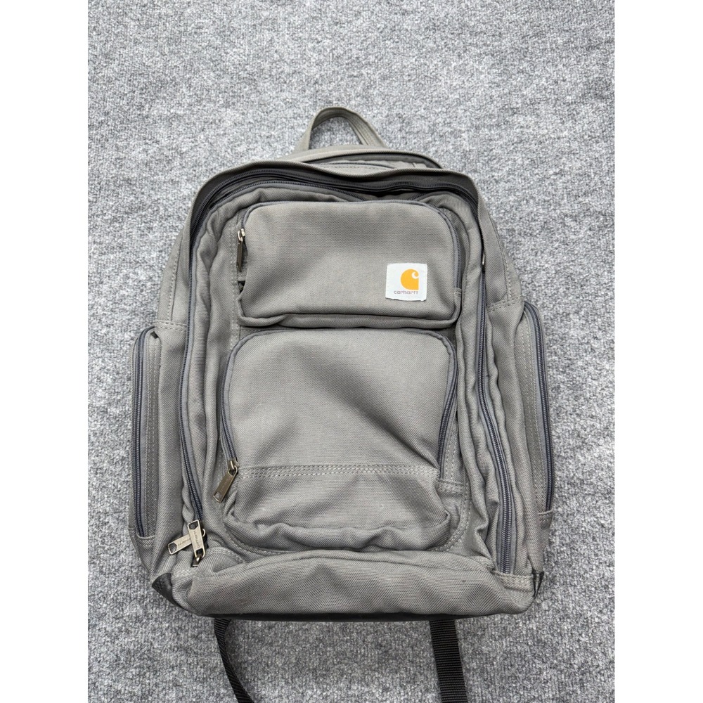 Carhartt Legacy Standard Work Backpack Gray Laptop Sleeve Water Repellent Bag